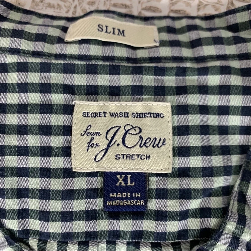 J. Crew Slim Secret WashCollar‎ Shirt